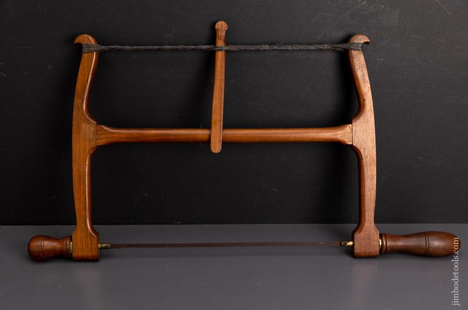 Stunning Curvy English Bowsaw in Solid Teak - 95438