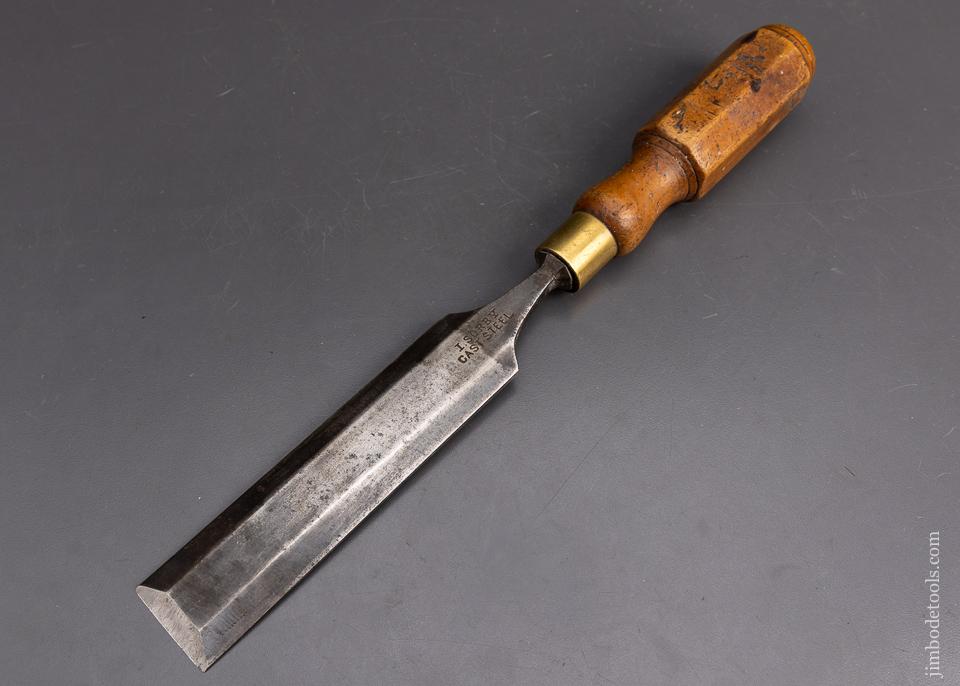 Long, Thin English Paring Chisel I. SORBY 1 1/2 x 14 inch Boxwood - 95461