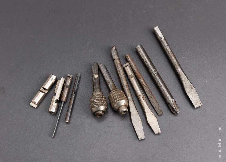 Great Assortment of 11 YANKEE Bits and Adaptors - 95512
