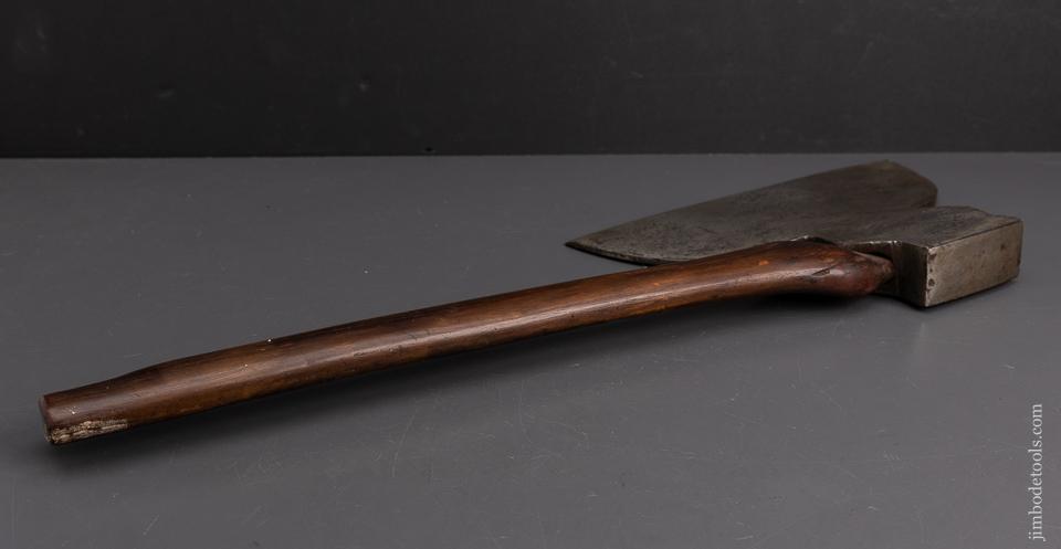 Great Single Bevel Offset Broad Axe WILLIAM MANN? - 95519