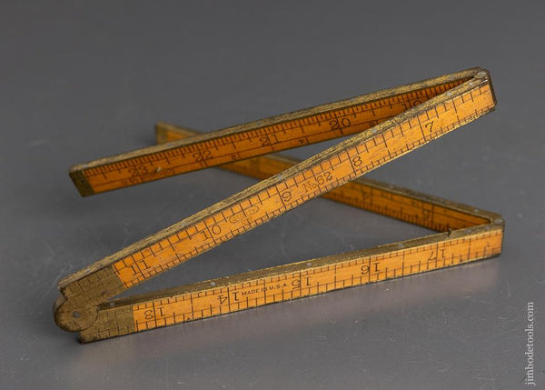 Extra Fine STANLEY SWEETHEART No. 62 Full Bound Boxwood Rule - 95525