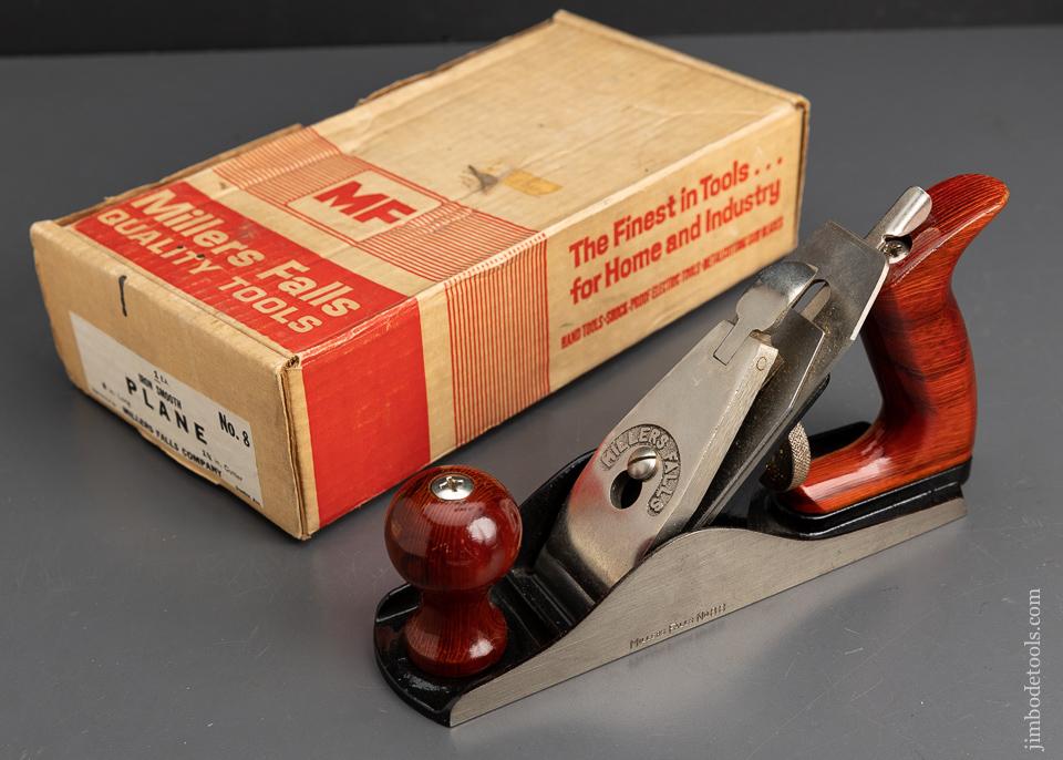 Mint in Box MILLERS FALLS No. 8 Smooth Plane - 95565