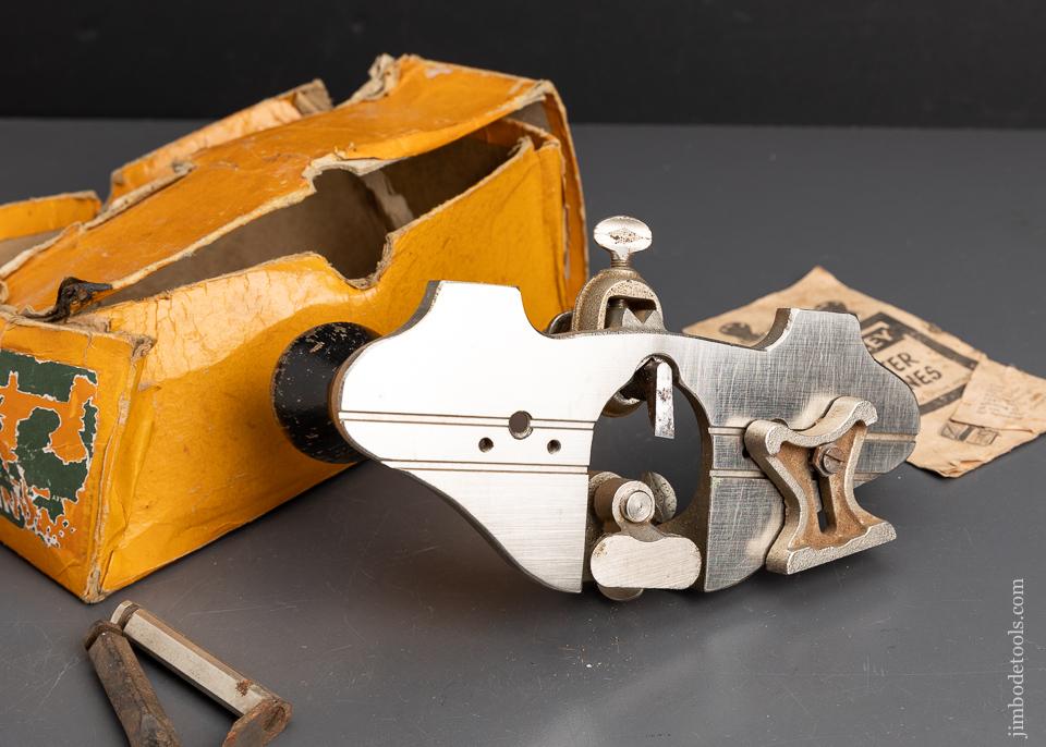 100% Complete STANLEY No. 71 Router Plane with Original Box - 95566