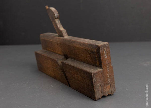 Complex Crown Moulding Plane by CROW 1847-1915 Fine - 95579