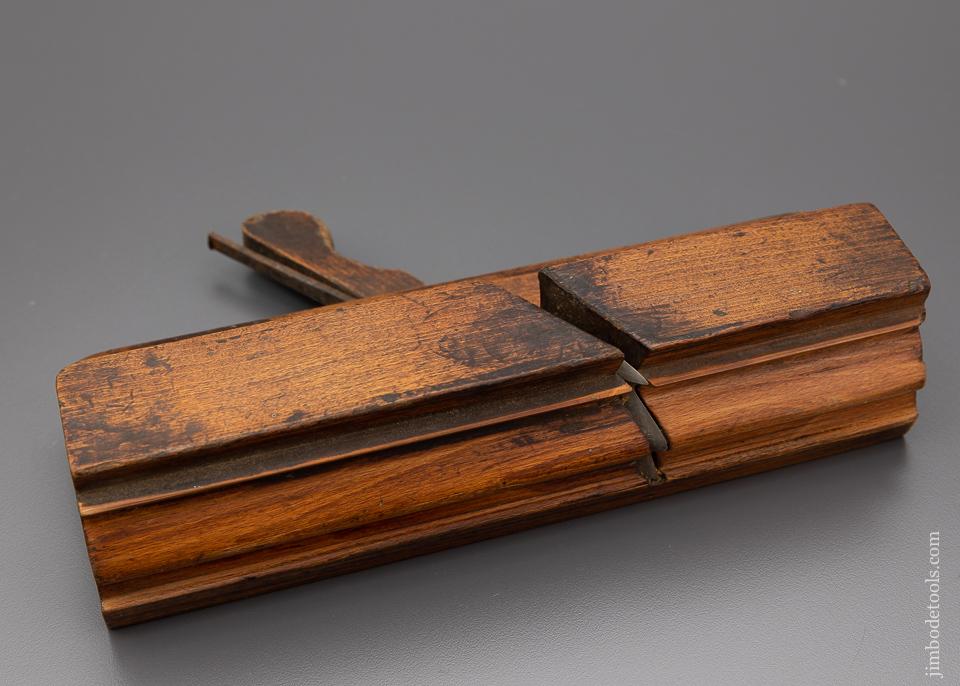 Good Wide Complex Moulding Plane by AMES 2 1/4 inches Wide - 95587