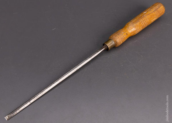 Long, Thin English Paring Chisel WOODCOCK 1/4 x 13 ASH - 95592 