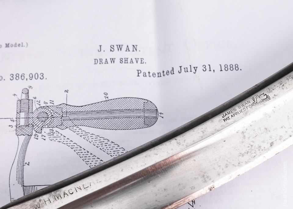 Phenomenal JAMES SWAN 9 inch Adjustable Draw Knife - 95600