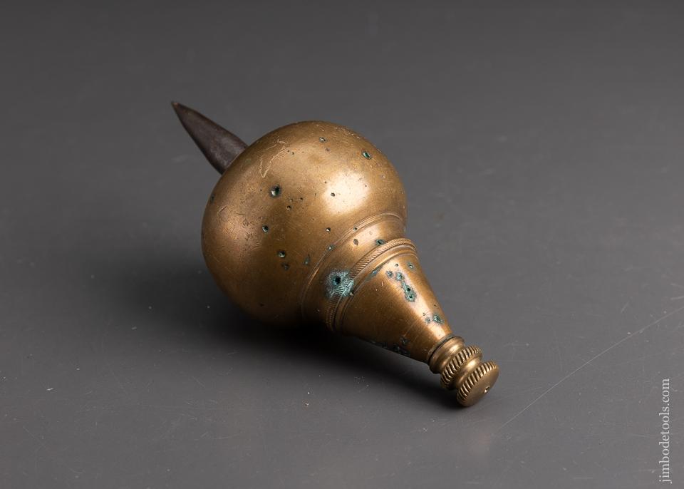 Massive 4 Pound Brass Plumb Bob Early - 95602