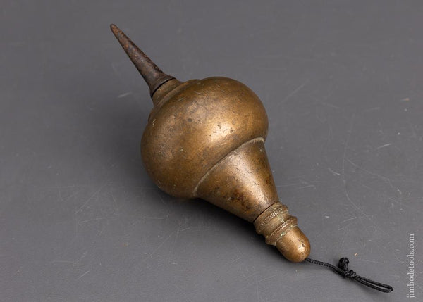 Rare PAUL LEISTNER Reversible Millwright’s Plumb Bob - 95630