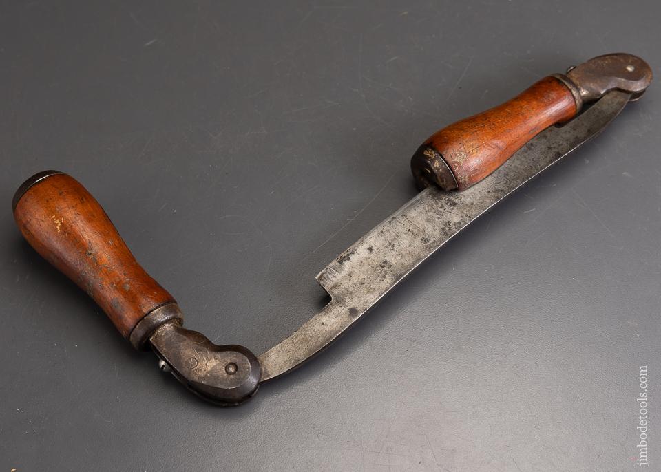 Extra Fine CANTELLO PATENT Folding Draw Knife Rare 6 inch Size - 95644