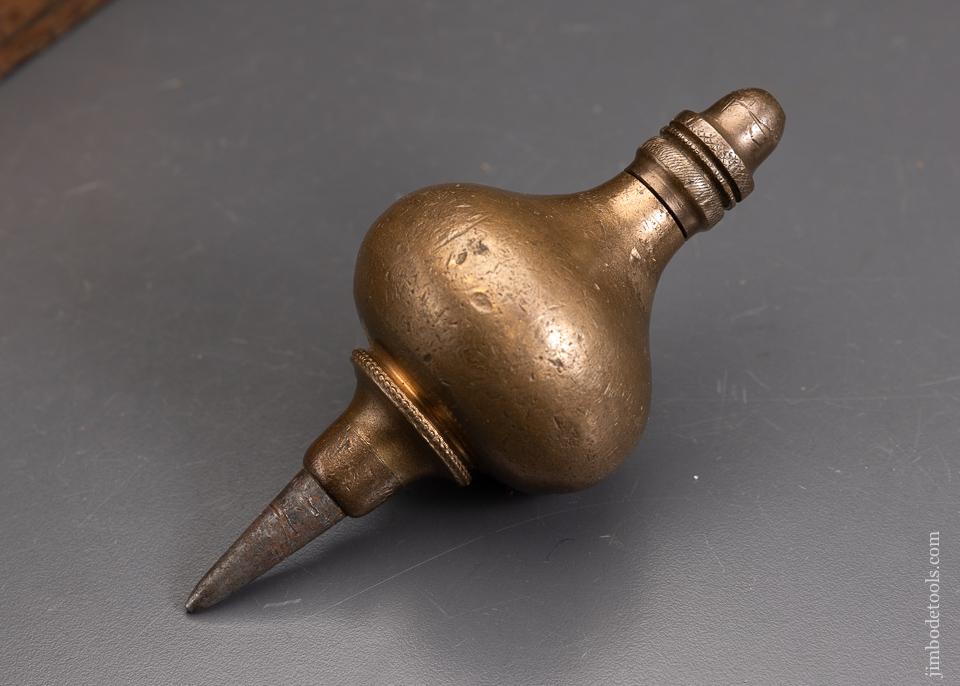 Brass Plumb Bob by LEISTNER in its Original Box - 95646
