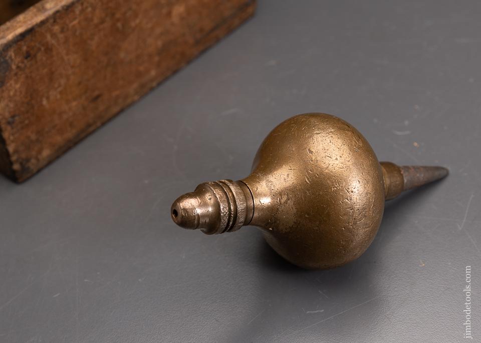 Brass Plumb Bob by LEISTNER in its Original Box - 95646