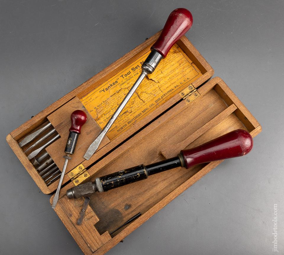 Complete YANKEE No. 100 Tool Set in Original Box Fine - 95671