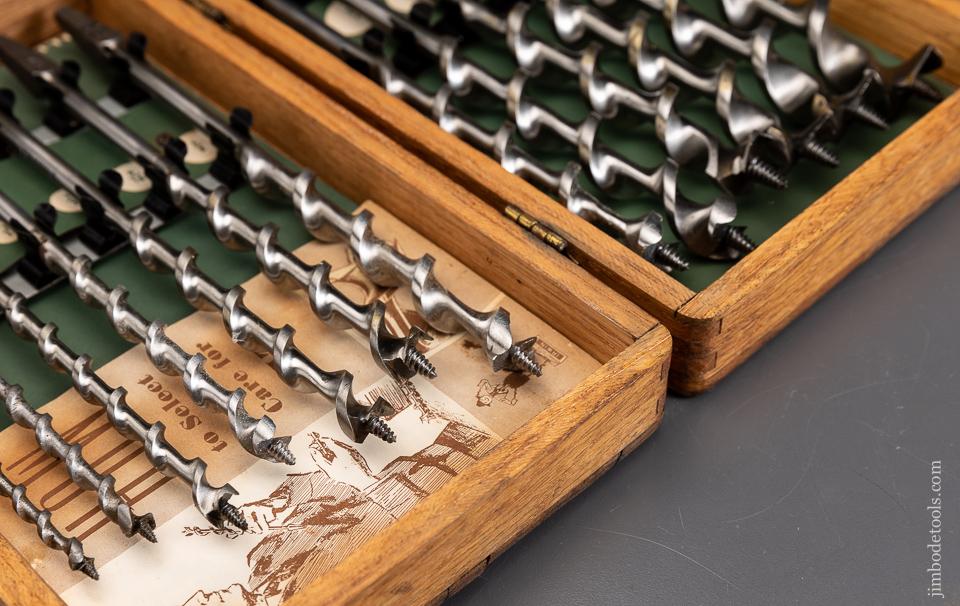 Complete Set of IRWIN Auger Bits in Original Box - 95688