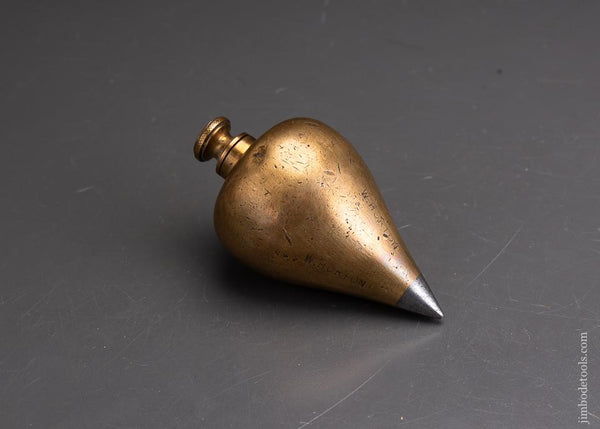 Fine 3 1/4 pound Brass Plumb Bob - 95690