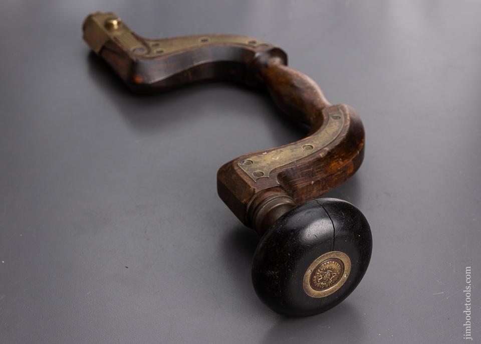 Plated Sheffield Brace D. FLATHER & SONS Improved Registered - 95696