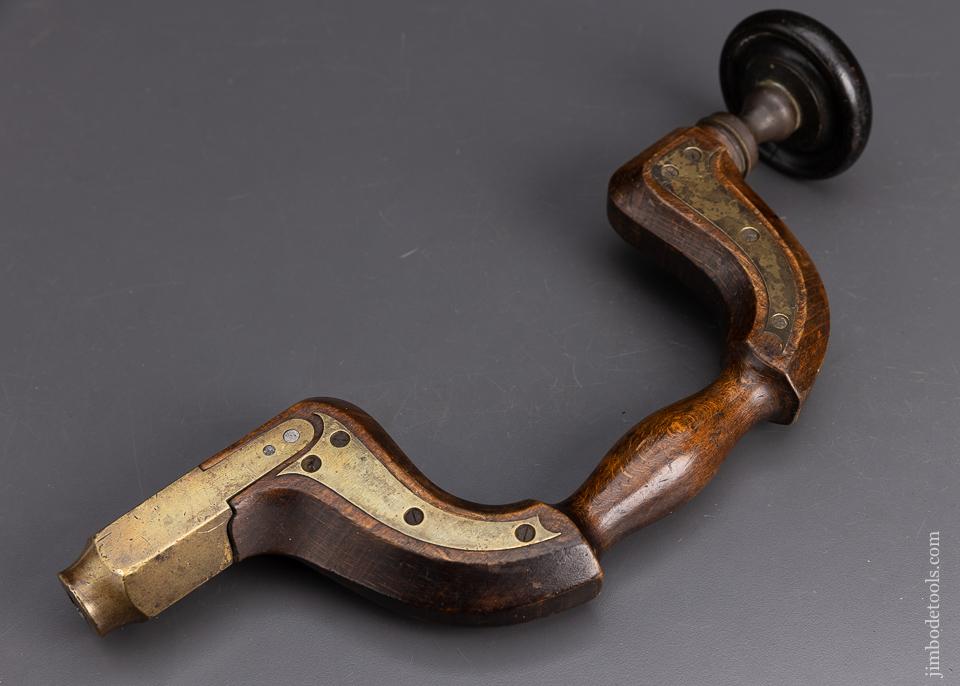 Plated Sheffield Brace D. FLATHER & SONS Improved Registered - 95696