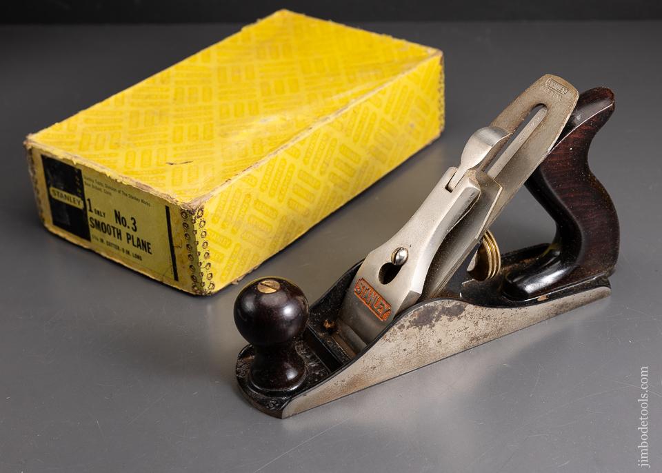 STANLEY No. 3 Smooth Plane Original Box - 95724