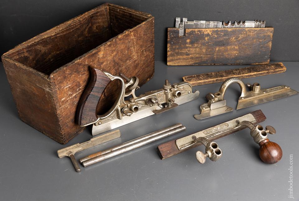 STANLEY No. 45 in its Original Chestnut Box Bottom - 95727