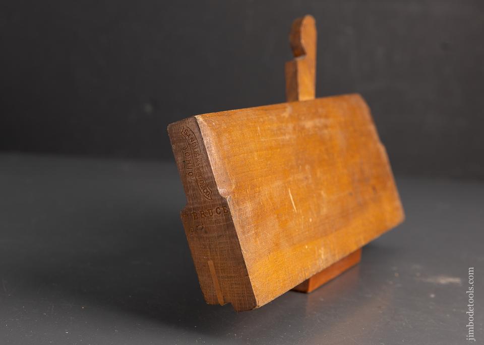 Fine SANDUSKY TOOL CO. Wooden 3/16 inch Side Bead Plane - 95754