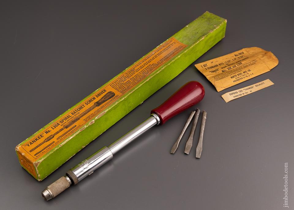STANLEY YANKEE No. 130A Screwdriver Mint in Box - 95761