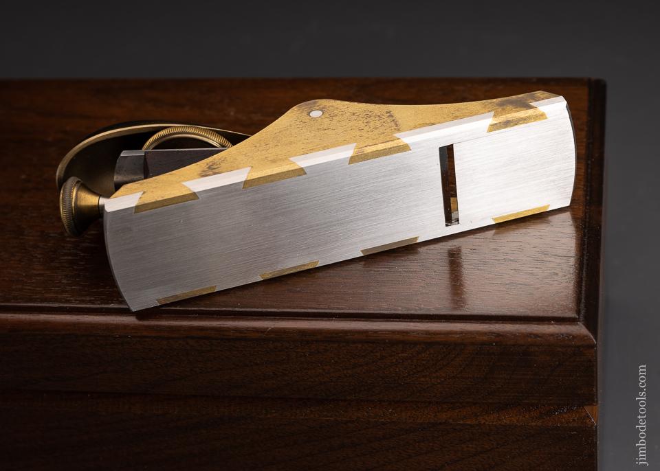 BRIDGE CITY TOOL WORKS NO. CT-8 Block Plane Near Mint in Walnut Presentation Box - 95766