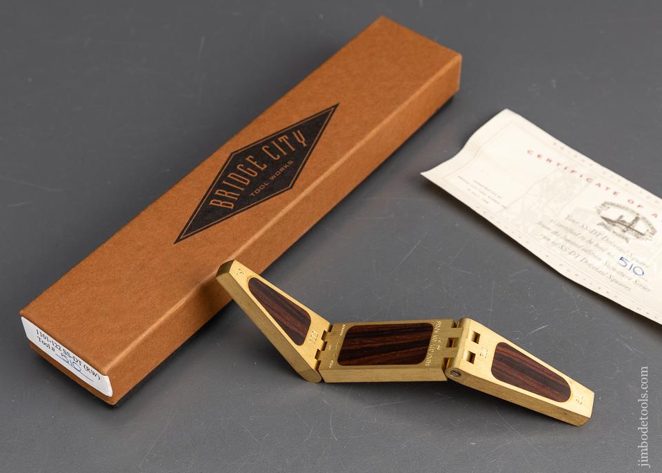 BRIDGE CITY TOOL WORKS SS-DT Saddle Dovetail Square Mint in Box - 95770