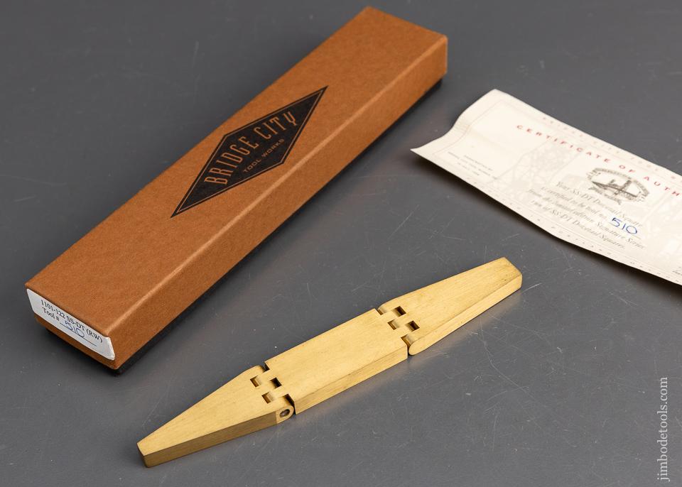 BRIDGE CITY TOOL WORKS SS-DT Saddle Dovetail Square Mint in Box - 95770