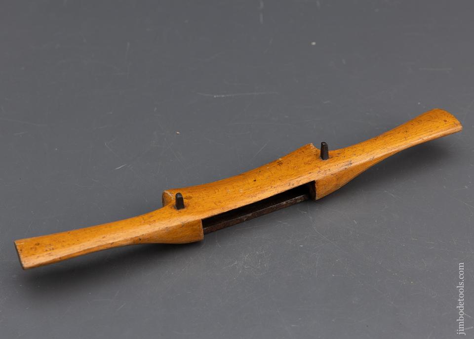 Exceptional 11 1/2 inch Beech Spokeshave CHAS HENRY SHEFFIELD - 95784