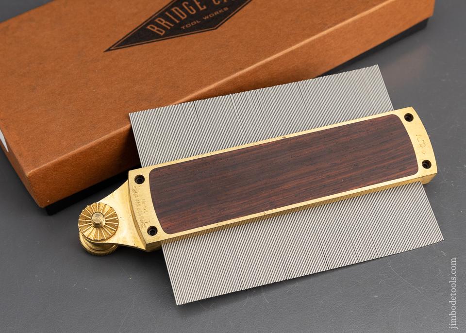 BRIDGE CITY TOOL WORKS PG-10 Profile Gauge Mint in Box - 95840