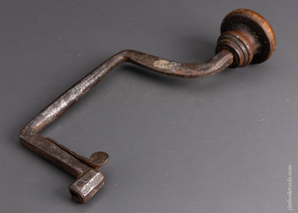 Ancient Metallic Brace with Bit Holding Device - 95847