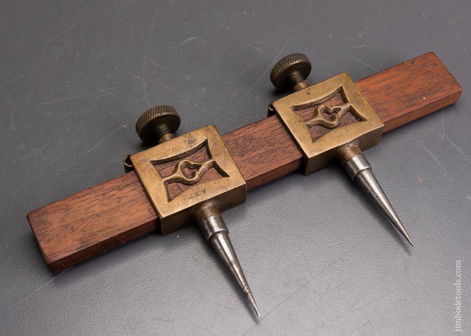 Pretty Pair of Pierced Trammel Points - 95870