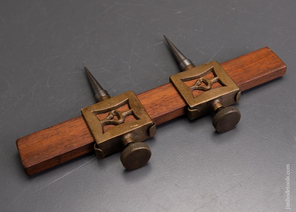 Pretty Pair of Pierced Trammel Points - 95870