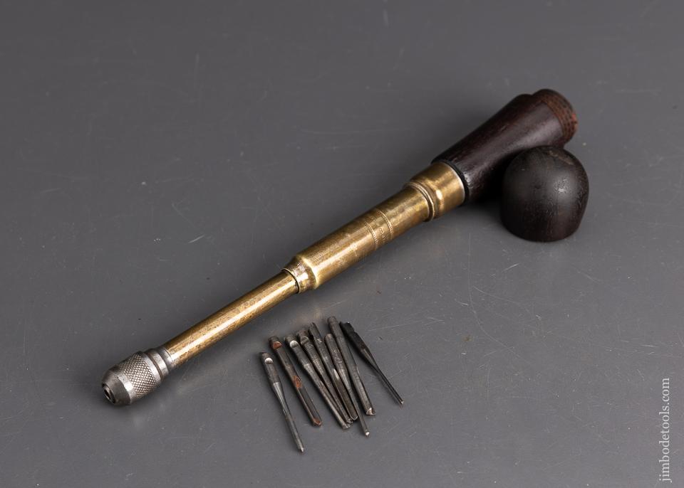 MILLERS FALLS Rosewood Push Drill - 95887