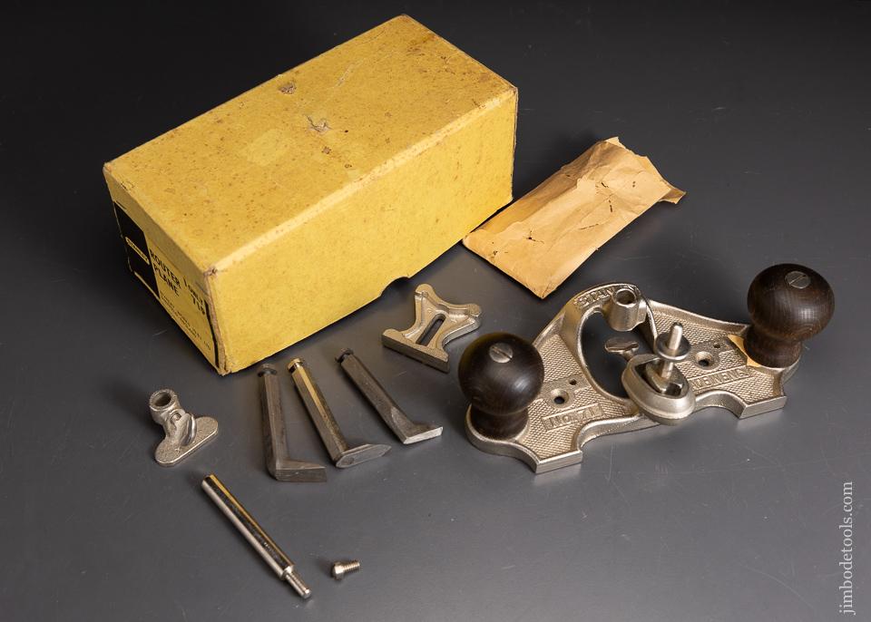 STANLEY No. 71 Router Plane Mint in Box - 95888