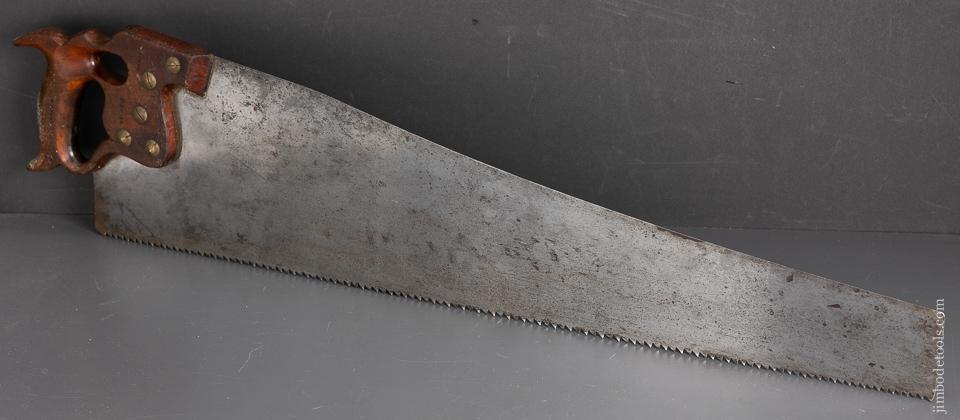 Giant Extra Fine DISSTON No. D-8 Thumbhole Rip Hand Saw - 95903