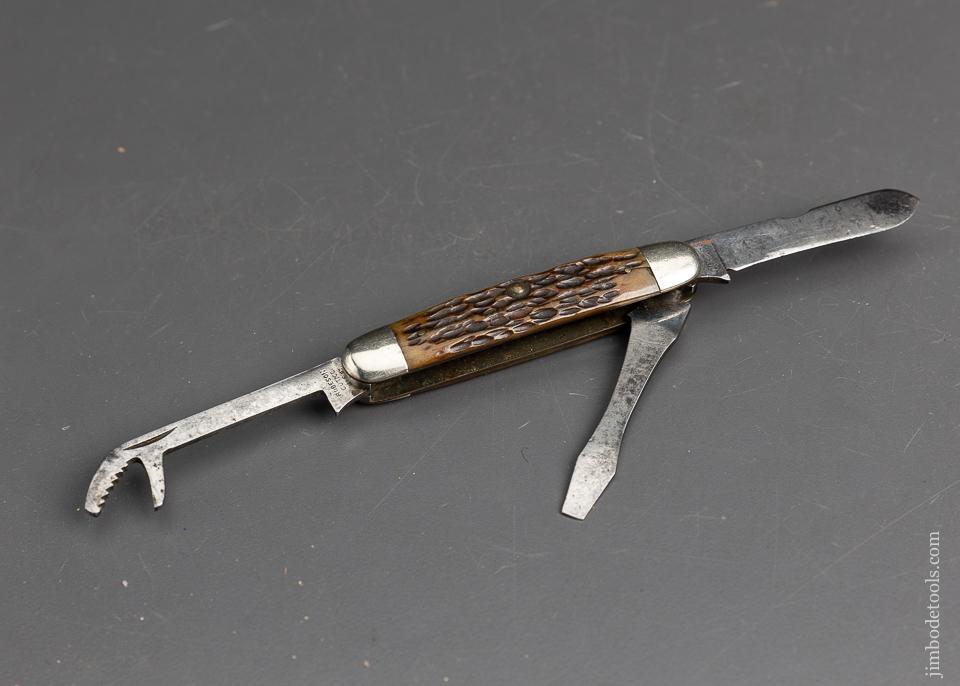 Fabulous Rosewood & Folded Damasc. Steel Marking Knife -- 102280M – Jim  Bode Tools