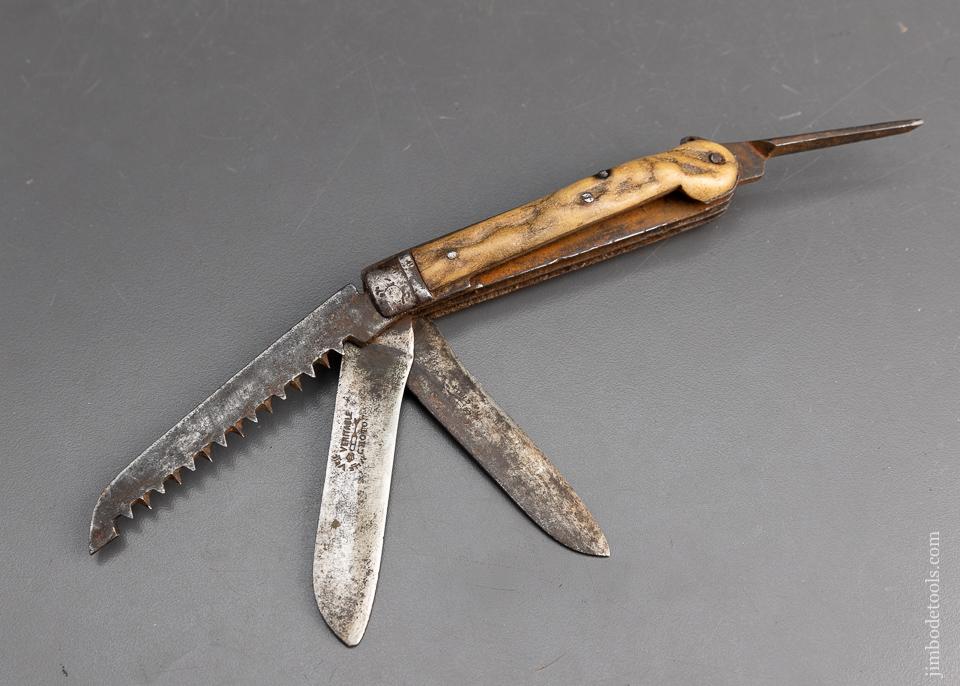 VERITABLE CHOTON Early Folding Knife with Saw - 95945