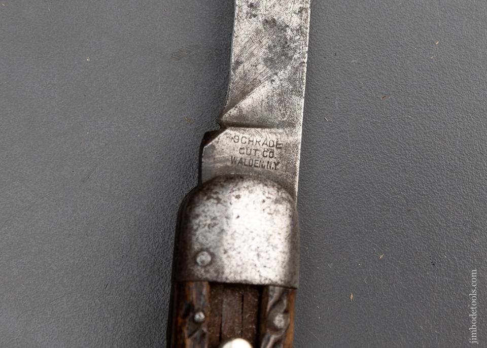 SCHRADE WALDEN, N.Y. PAT’d Automatic Knife - 95948