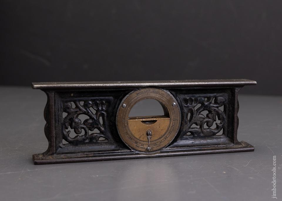 Fine 7 Inch DAVIS Ornate Inclinometer Level - 95963
