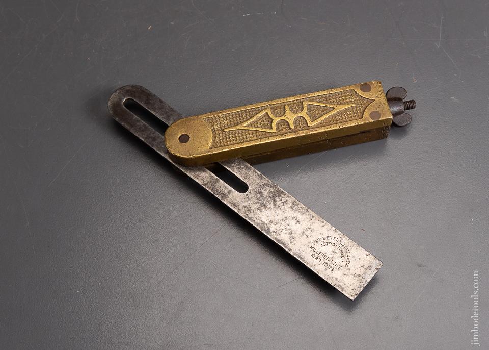 MILLERS PATENT 6 inch Brass Bevel - 95983