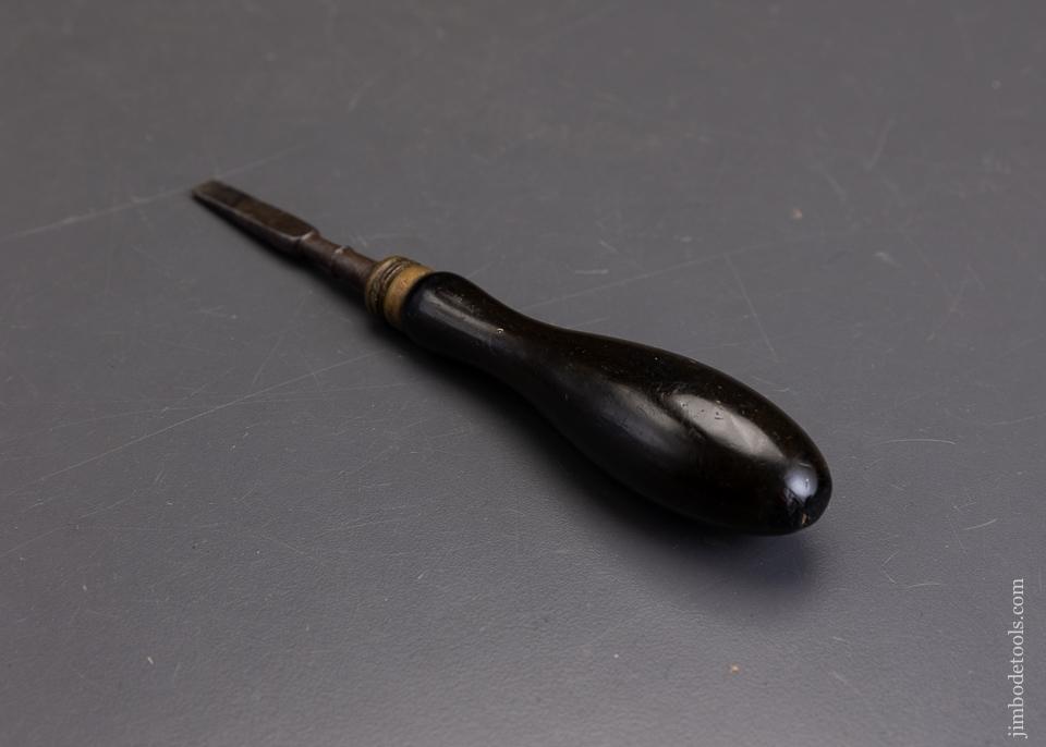 Elegant Ebony Handle Gunsmith’s Screwdriver 6 1/4 inch - 95990