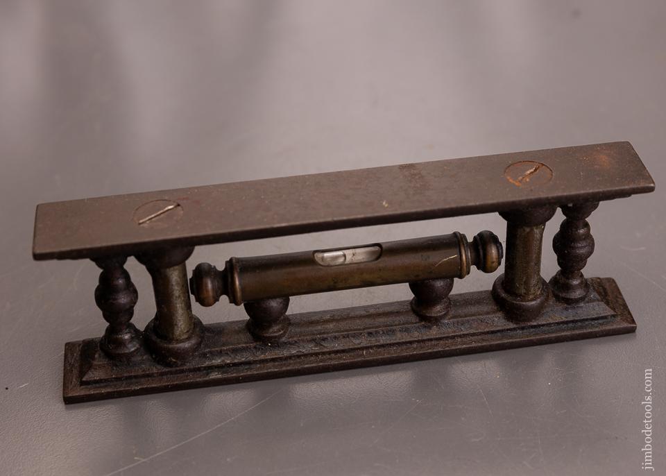 Rare L.L. DAVIS May 29, 1877 Patent Type One Spindle Level 1877 Patent 6 inch Size - 95996