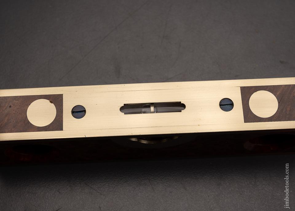 Stunning Amboyna Burl STRATTON BROS. Level by BARRY WEAVER - EXCELSIOR 95997