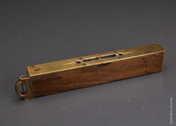 Nice Rosewood and Brass Plumb & Level - 95998