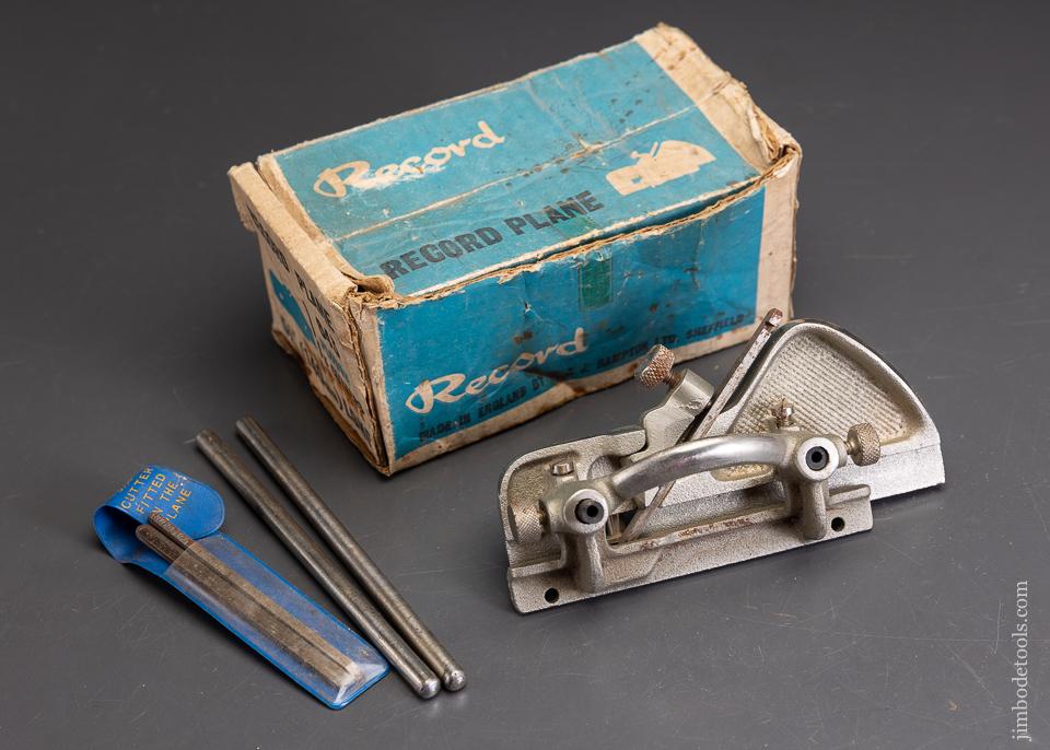 RECORD No. 043 Plow Plane 100% Complete and Near Mint in Box - 96039