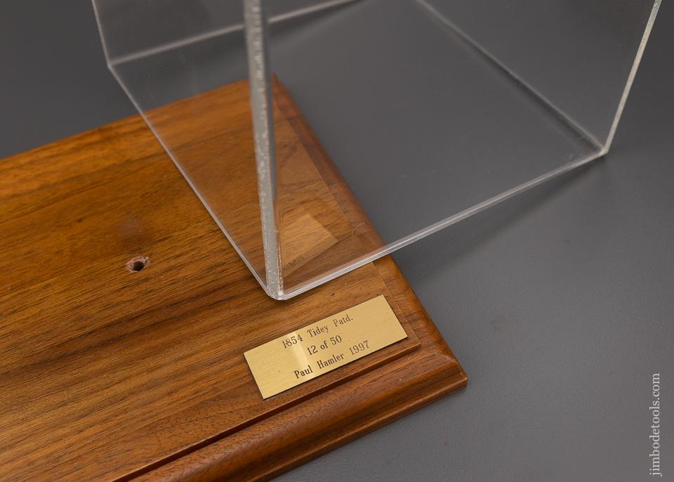 Paul Hamler Display Case for TIDEY PATENT Beveling Plane Miniature - 96057