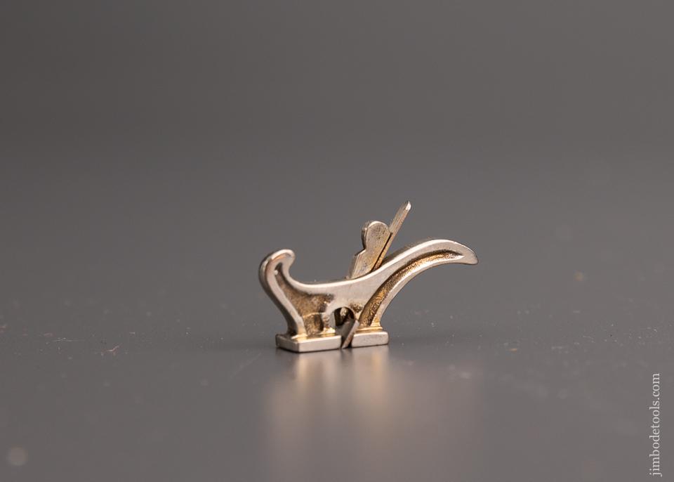 PAUL HAMLER Sterling Silver Miniature Coach Maker’s Rabbet Plane - 96079