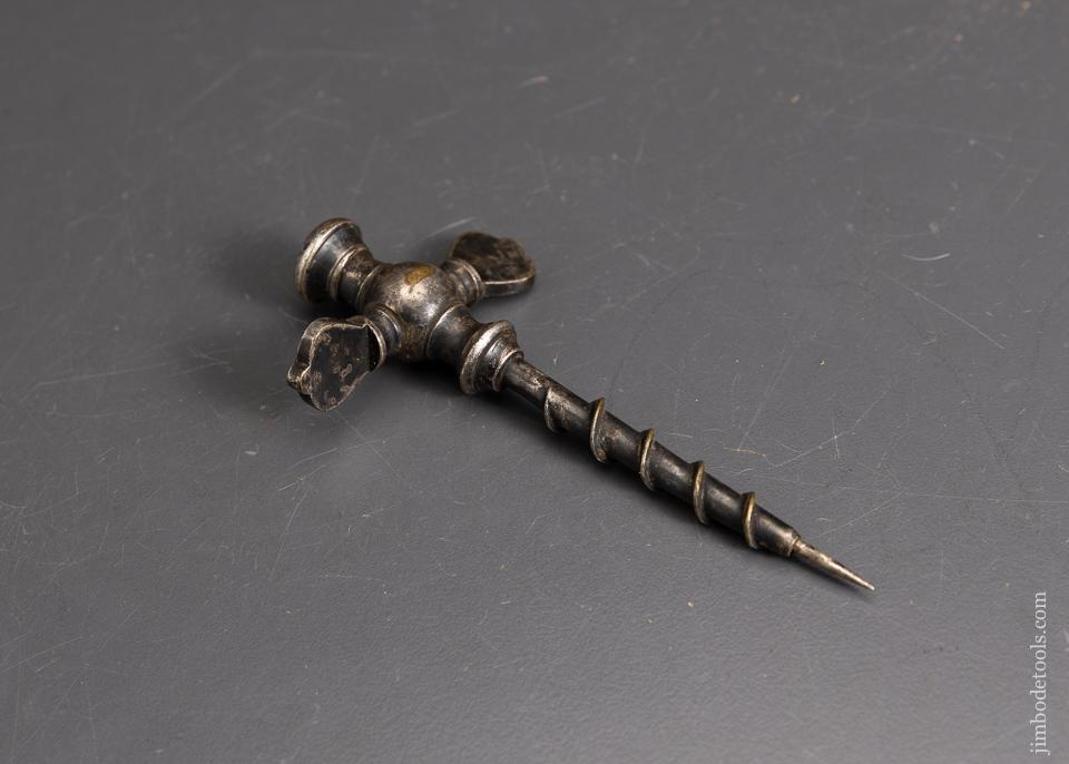 J. SCHLESINGER & CO. 1873 Patent Sterling Silver Wine Dispensing Tool - 96082