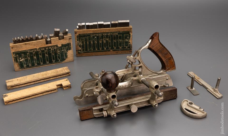 Good User STANLEY No. 45 Combination Plow Plane - 96088